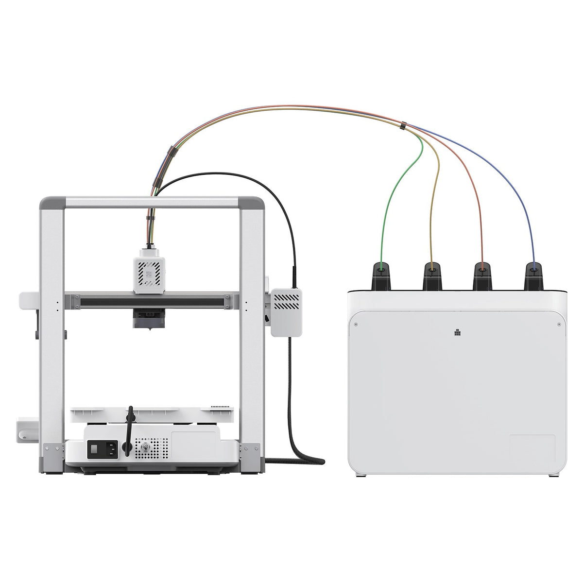Tubos PTFE del CFS Lite llegando al cabezal de la SPARKX i7