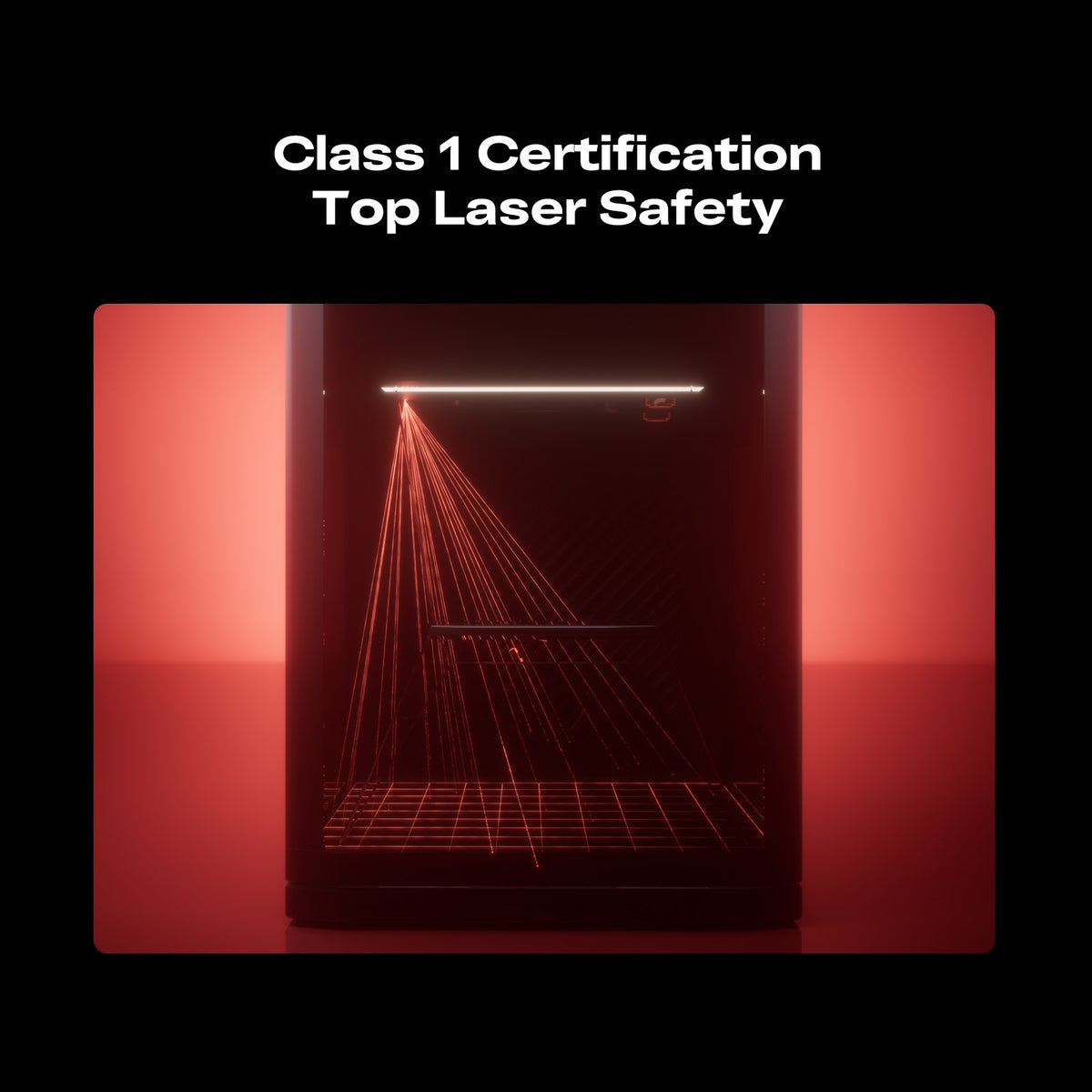 Seguridad láser clase 1 de la grabadora láser de fibra Creality Falcon T1