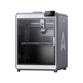 Impresora 3D Creality K2 Plus cerrada, vista de tres cuartos y sin CFS