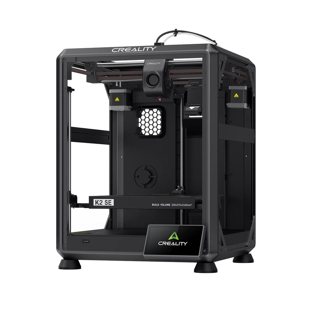 Impresora 3D Creality K2 SE de marco abierto con estructura metálica