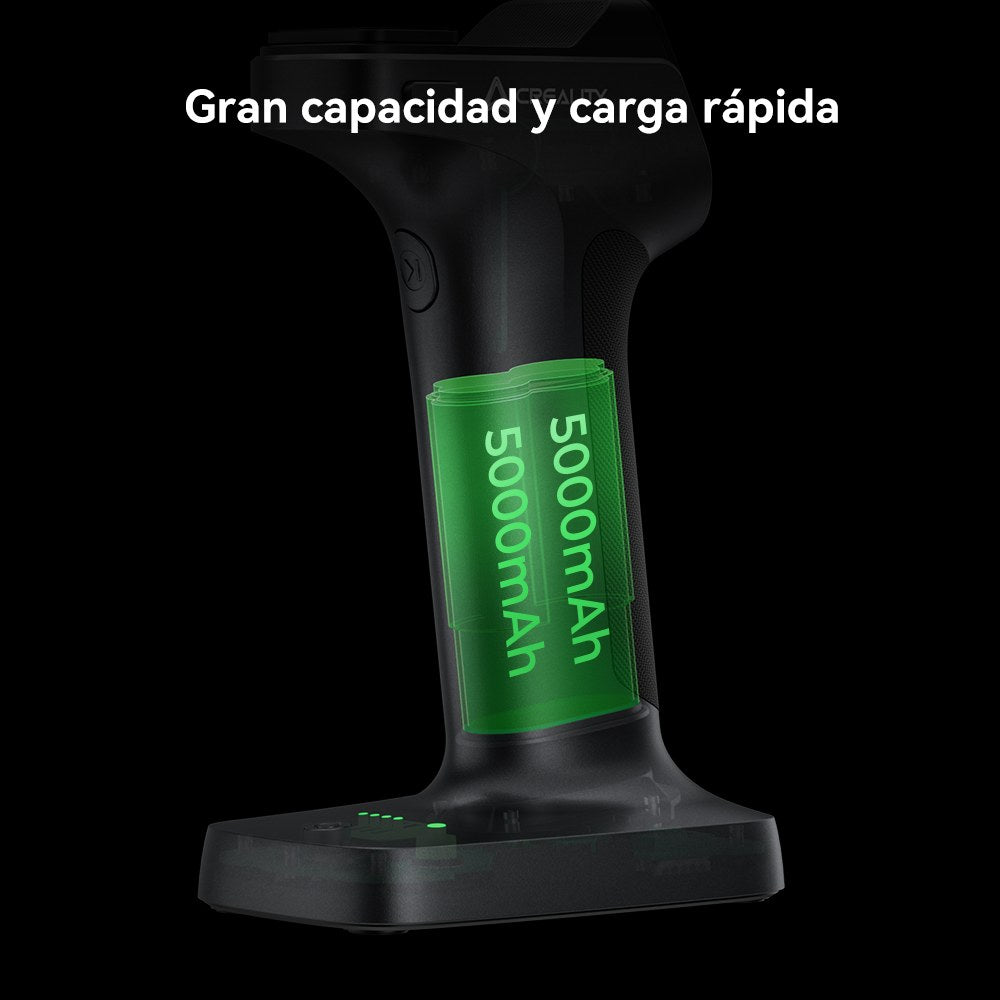 Mango Scan Bridge del escáner 3D Creality RaptorX con batería de 5000 mAh y carga rápida