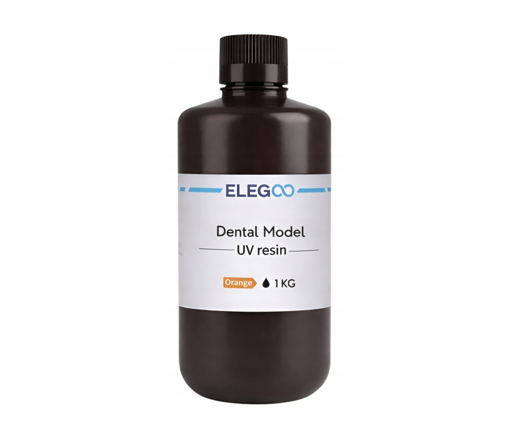Bote de 1 kg de resina ELEGOO Dental Model naranja para modelos dentales