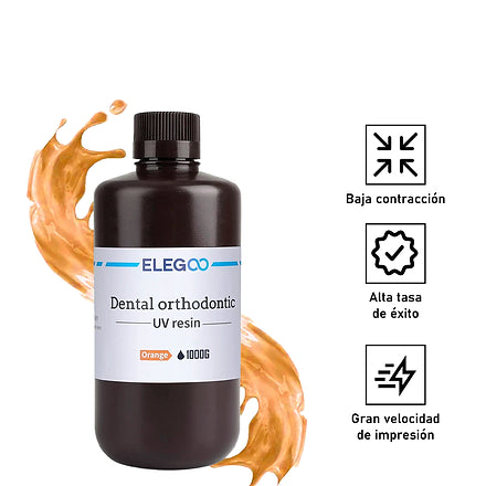 ELEGOO Dental Orthodontic: baja contracción, alta tasa de éxito y gran velocidad de impresión