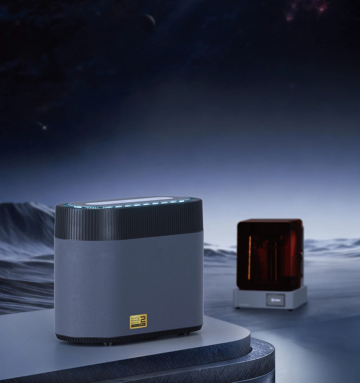 Pulsing Release Module 2 junto a una impresora HeyGears Reflex 2