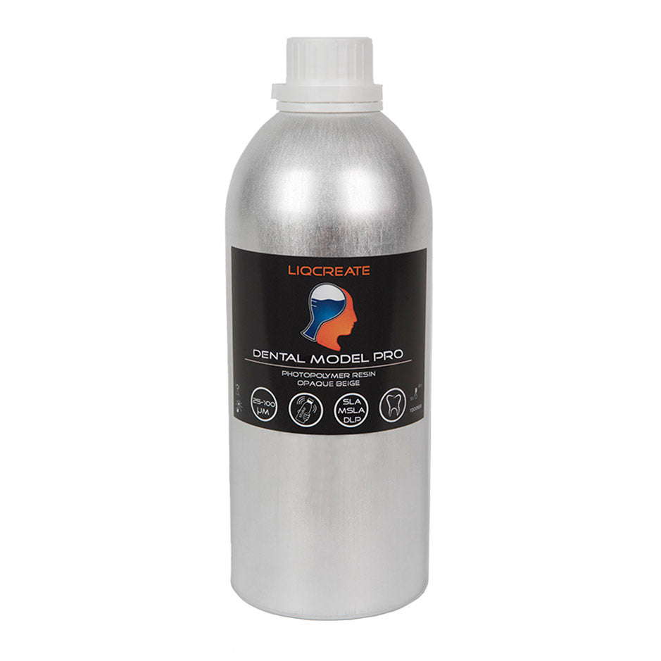 Bote de 1 kg de resina Liqcreate Dental Model Pro beige