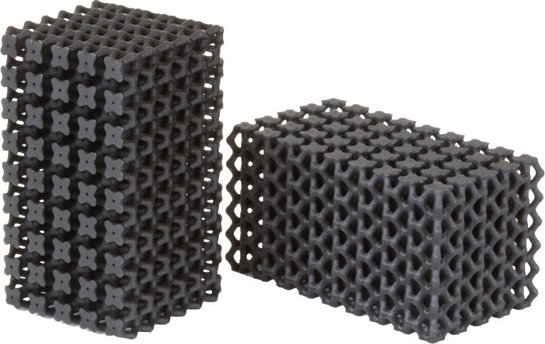 Piezas de celosía impresas con la resina 3D Loctite 3D PRO410 Black