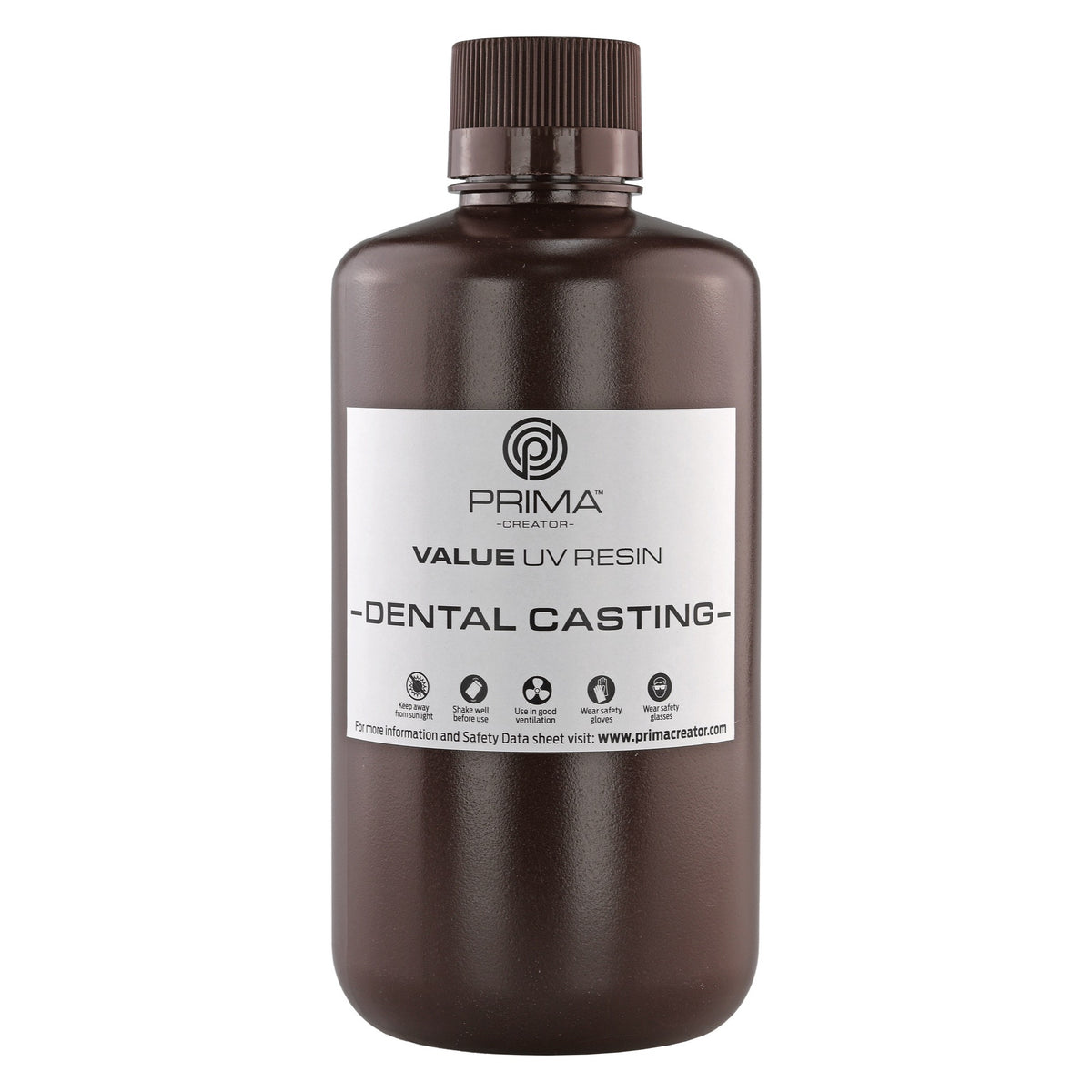 Bote de 1 kg de resina calcinable PrimaCreator Value Dental Casting verde