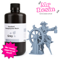 Resina UV ELEGOO Standard 1kg Gris para impresora 3D - Mr Resin