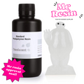 ELEGOO Standard 1kg Translucent UV resin for 3D printer - Mr Resin