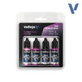Set de peintures Vallejo TMM True Metallic Metal 77255 Amethyst Purple Pourpre Améthyste - face avant - Mr Resin