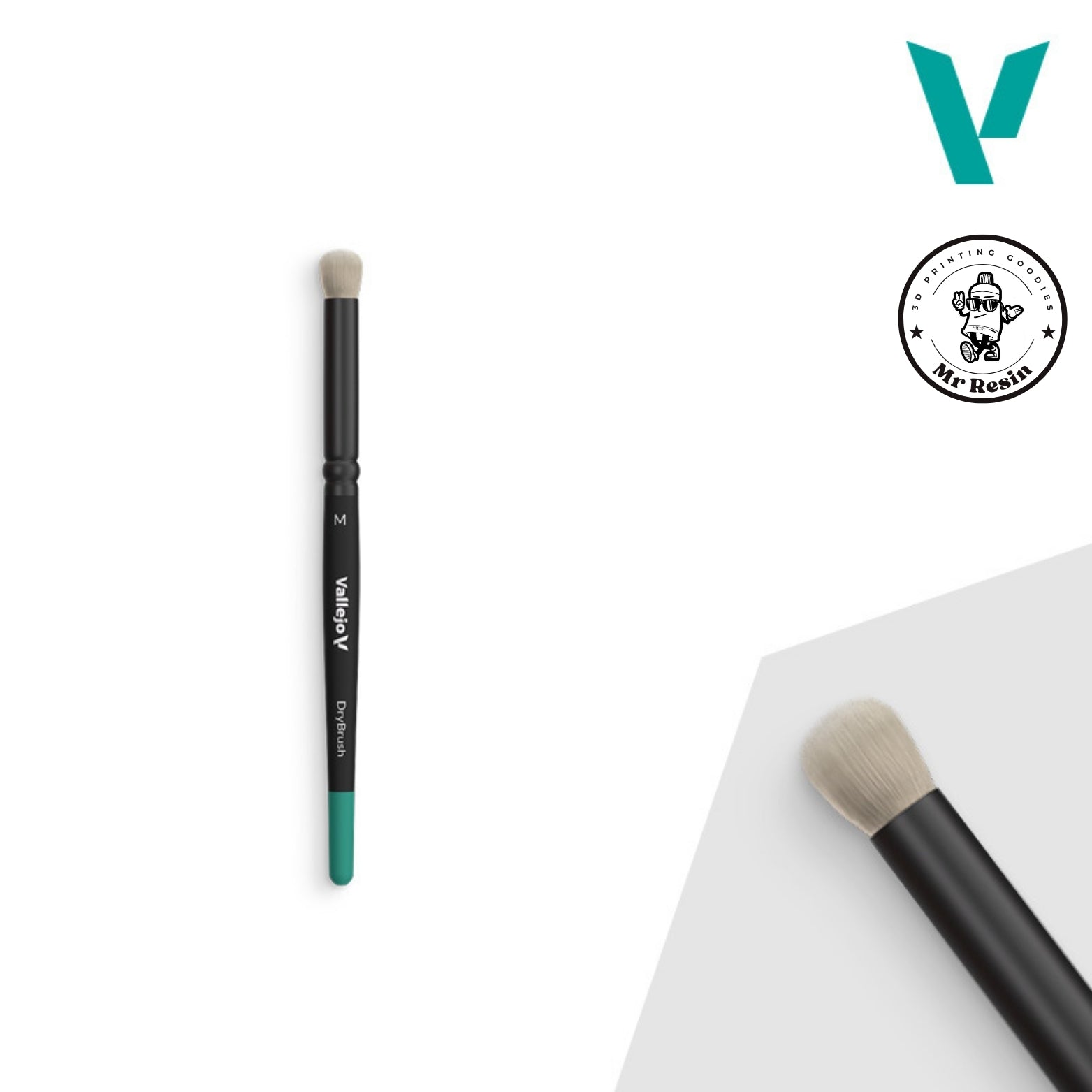 🖌️ Brosses sèches et ensemble de brosses sèches B07990 Vallejo Dry Brush
