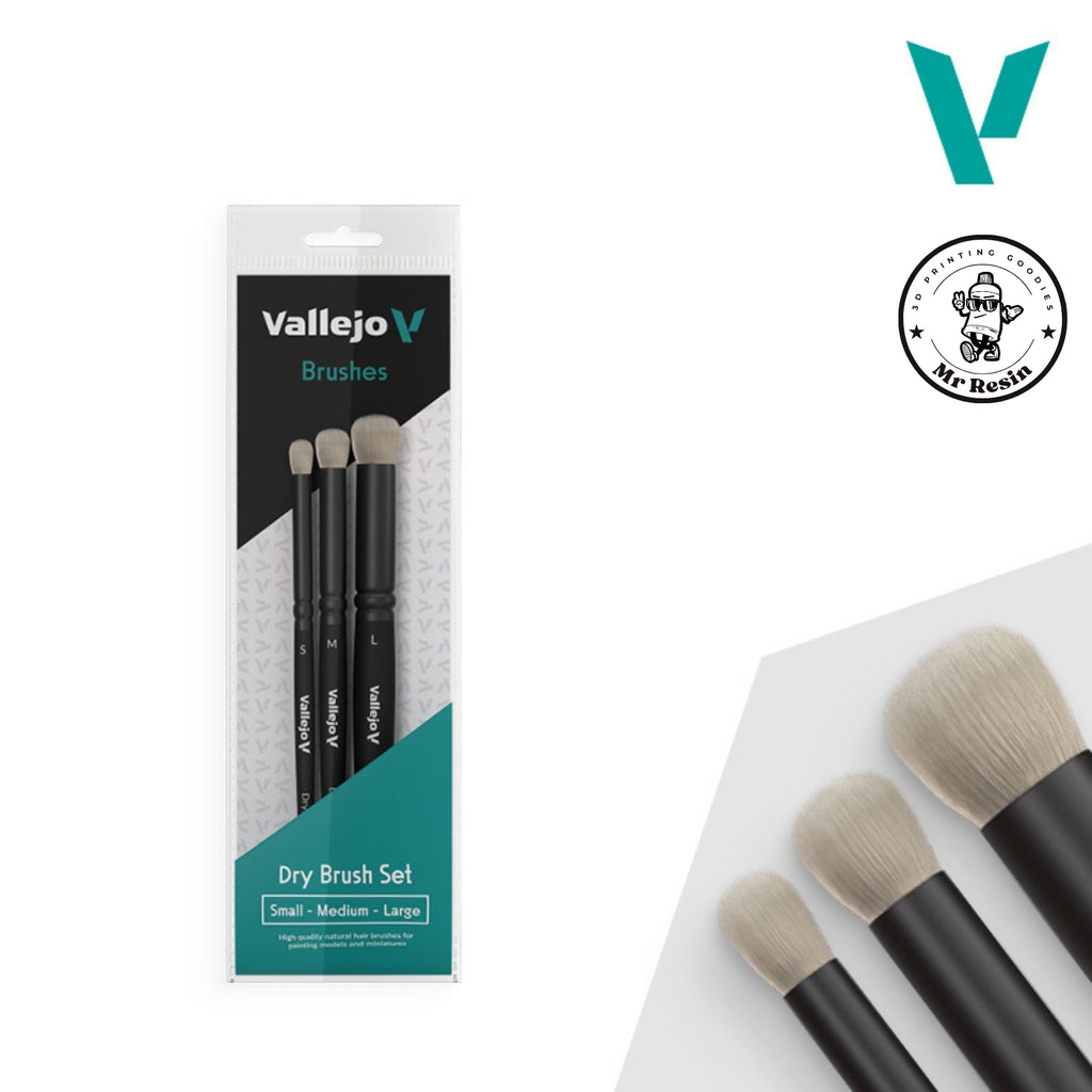🖌️ Dry Brushes & Dry Brush Set B07990 Pincel seco Vallejo