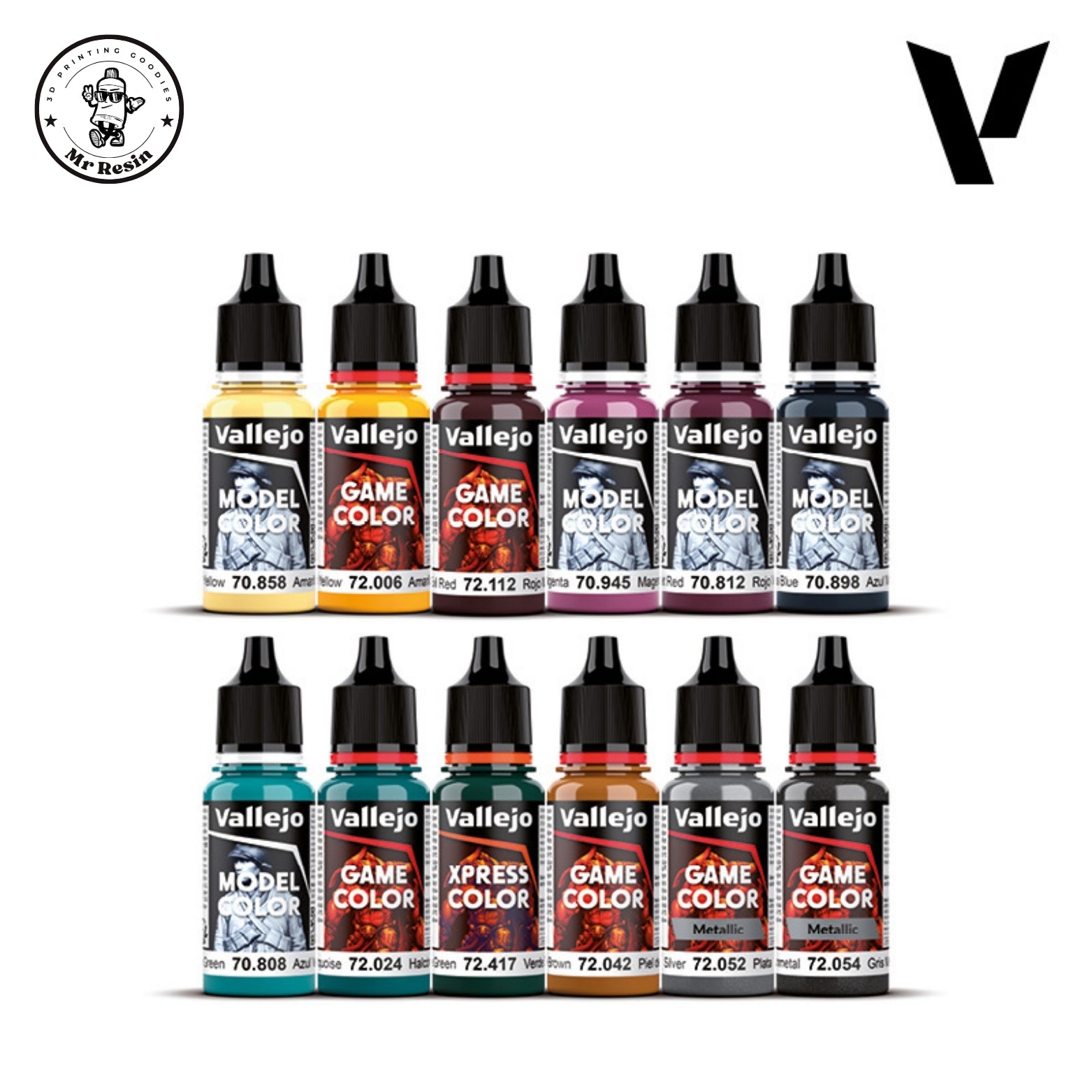 Coffret de peinture Squidmar Coffret de peinture Vallejo Dark Future 72202 🎆