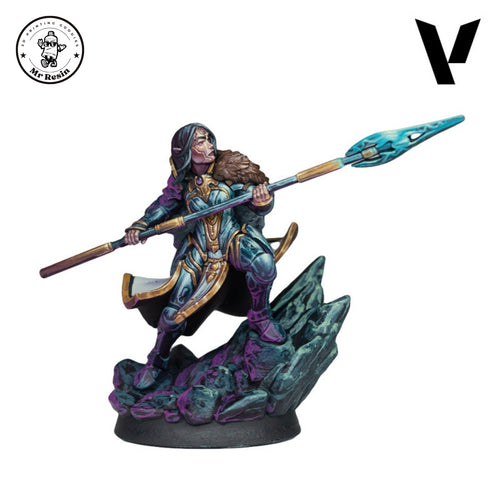 Set de pinturas Vallejo by Squidmar Dark Future Paint Set 72202 - miniatura incluida - Mr Resin