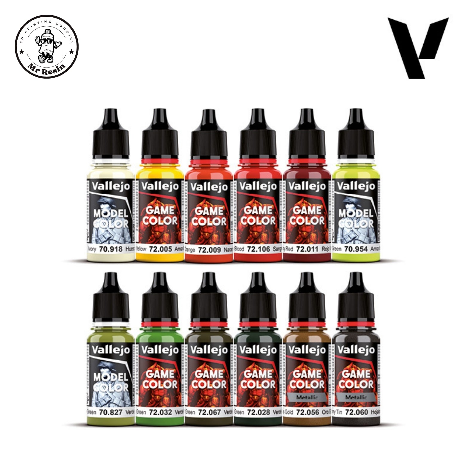 Coffret de peinture Squidmar Coffret de peinture Vallejo Fantasy 72203 🧞‍♀️