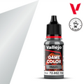Pintura Vallejo de la gama Game Color Metallic 72052 color Silver Plata - Mr Resin