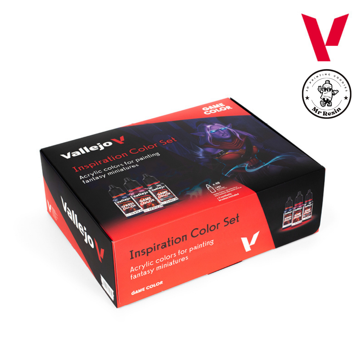 🎨 Coffret de peinture Vallejo Inspiration Color 72182