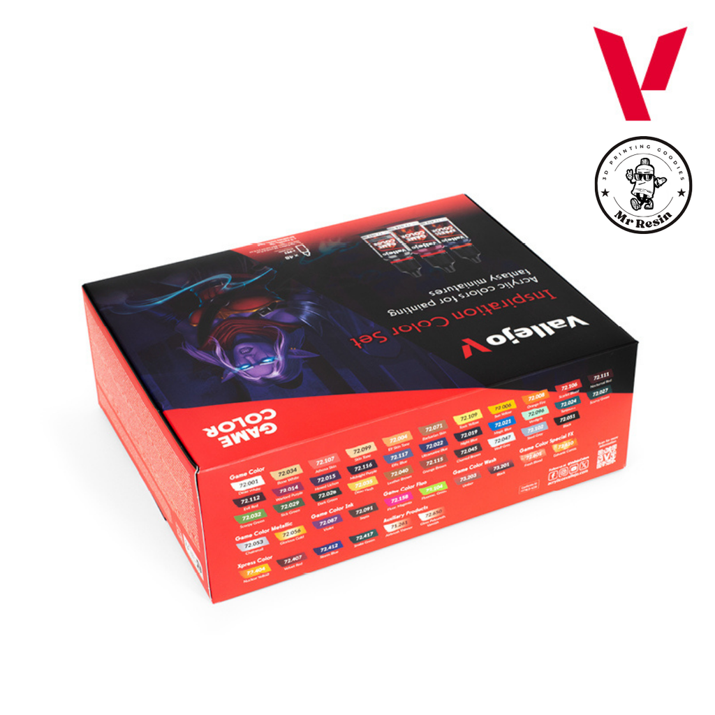 🎨 Coffret de peinture Vallejo Inspiration Color 72182