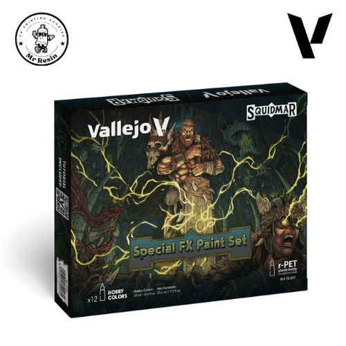 Set de pinturas Vallejo by Squidmar Special FX Paint Set 72207 - frontal - Mr Resin
