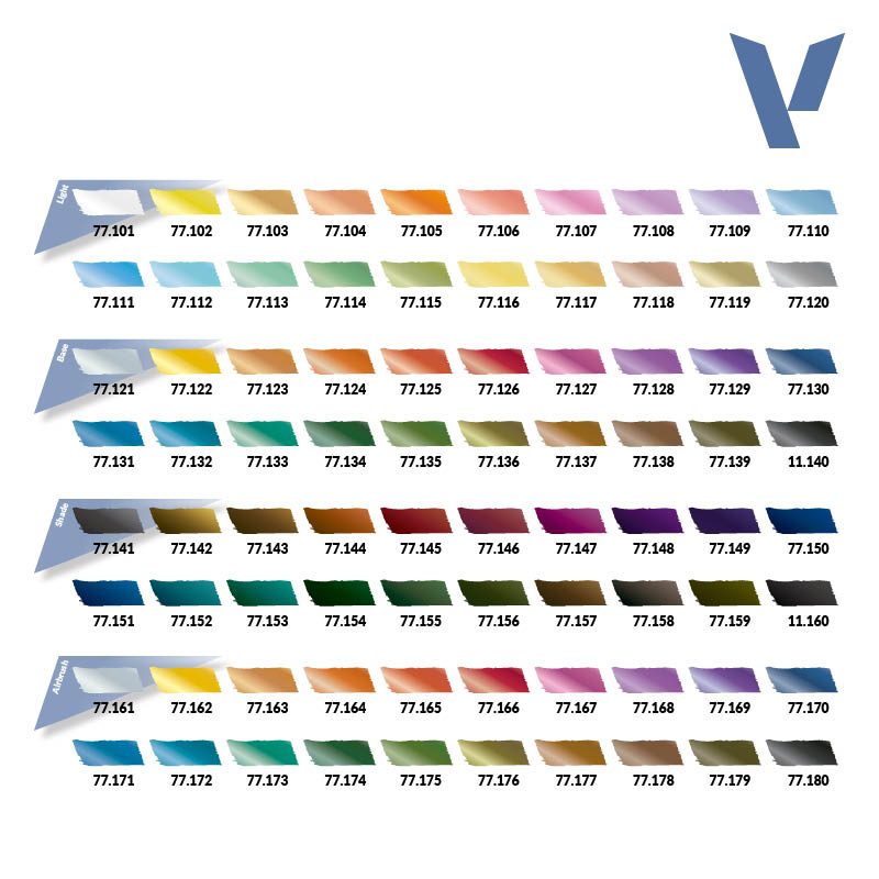 ⚙️ Vallejo True Metallic Metal – 77.250 - Étui TMM Full Range