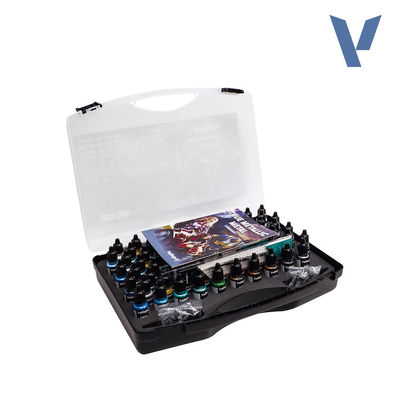 ⚙️ Vallejo True Metallic Metal – 77.250 - Étui TMM Full Range
