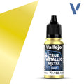 Pintura Vallejo TMM True Metallic Metal Light 77102 Amarillo Radiante Radiant Yellow - Mr Resin